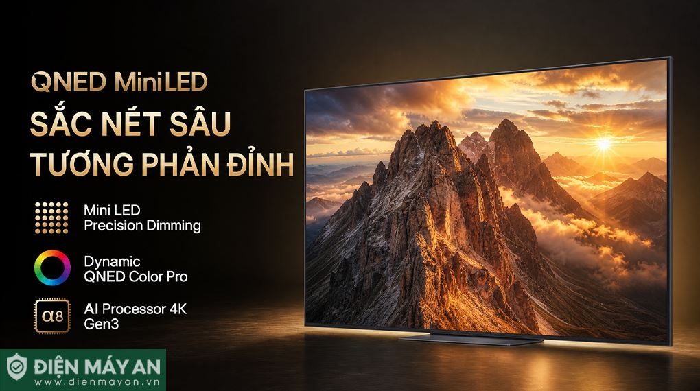 Smart Tivi QNED LG AI 4K 86 inch 86QNED86BSA